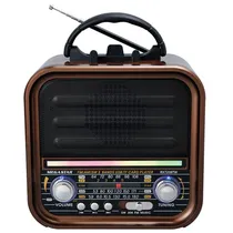 Rádio Portátil Megastar RX720BTW 600W SD/USB/Bluetooth- Brown