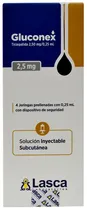 Gluconex Tirzepatida 2,5MG/0,25ML (4 Seringas Pré-Cheias)
