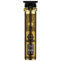 Máquina de Cortar Cabelo Kemei Professional Hair Clipper KM-2251 - Recarregável - Dourado