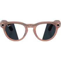 Óculos Inteligente Transitions Ray Ban Meta Headliner (Gen 2) RW4013 com Câmera e Speaker - Matte Peach/Grey