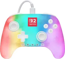 Controle Powera Nintendo Switch 2 Lumectra White NSGP0524-01 (com Fio)