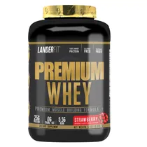 Landerfit Premium Whey 2.270G 5LB - Strawberry