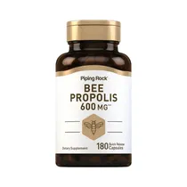 Vitamina Piping Rock Bee Propolis 600MG 180 Cápsulas