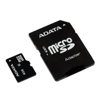 Cartão de Memoria Micro SD Adata / 4GB - Preto