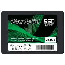 SSD Star Solid, 240GB, 2.5", SATA 3, Leitura Até 530MB/s, Gravação Até 430MB/s, ST-400