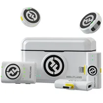 Hollyland Microfono Inalambrico Lark M2 Combo Iph/TP-C White