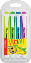 Stabilo 275/4 Resaltador Swing Neon 4PCS