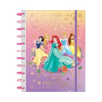 Cuaderno Tilidisco Universitario Tilibra Princesas 39767 160 Hojas