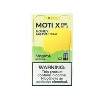 Vaper Moti X Mini 4ML Honey Lemon Fizz 3MG 2X