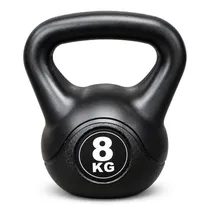 Peso Kettlebell Preto 8 KG
