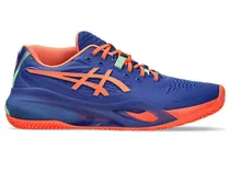 Asics 1041A492.402 Gel Resolution X Padel Dark Cobalt Vivid Coral US 10.5