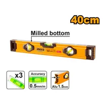 Nível de Mão Ingco HSL08040 – 40CM / Sem Ímã