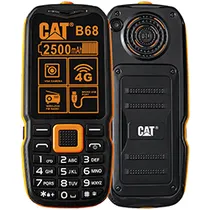 Celular Caterpillar B68 Pantalla 2.4" / Dual Sim Lte - Negro / Naranja