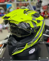 Airoh Casco COMM2 Mavick Yellow Matt