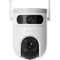 Câmera de Vigilância IP Hikvision H9C Dual 2K 3MP + 3MP Wifi - Branco/Preto
