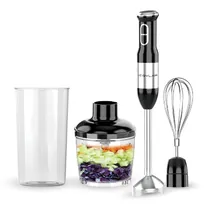 Mixer Eletrico Qylar Quick Mixer / 3 Em 1 / 400W / 2 Velocidades / 220-240V ~ 50/ 60HZ - Inox