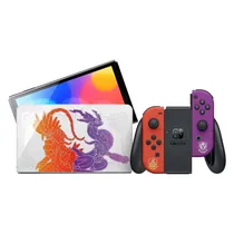 Console Nintendo Switch Oled Pokémon Scarlet & Violet Edition 64GB - Vermelho e Roxo (Heg-s-Keaaa/US)