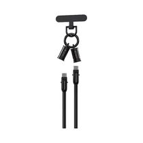CordóN de Cable Devia Extreme Speed Series EC657 USB-C A USB-C PD 60 W 0.3 Metros Negro