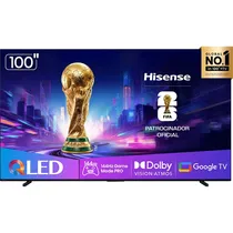 TV Smart Qled Hisense QD7 100QD7QF 100" 4K Ultra HD Fire Wi-Fi - Preto