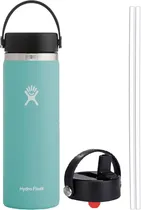 Garrafa Térmica Hydro Flask W20BTS433 591ML + Tampa WFS001 - Verde Claro