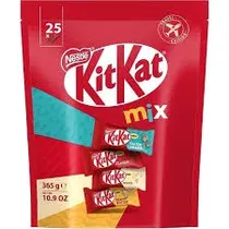 Nestle Kitkat Choc. Mini Mix Bag X25 365GR