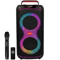 Caixa de Som / Speaker Prosper P-1808 / 2 de 8" / 8000W com Bluetooth / USB / FM - Preto