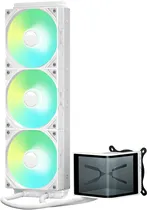 Cooler Liquid TRYX Panorama Se 360 Argb White Aio 6.5"/Amoled Curved Scrren/3D Effect/TDP