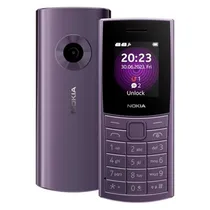 Celular Nokia 110 TA-1556 / 4G / Dual Sim / Tela 1.8" / Camera / FM Radio - Purple