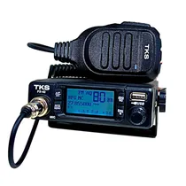 Radio Amador TKS PX-40 / 80 Canais / AM/ FM / 8W - Preto