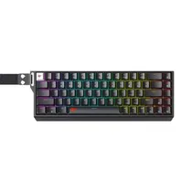 Teclado USB Gamer Havit KB922L Contour RGB Negro