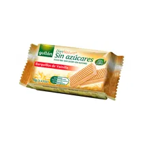 Galletas Gullón Wafer Barquillos Vainilla s/Azúcar 70G 017687*