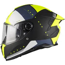 Capacete Axxis Hawk Evo SV Rush B7 - Fechado - Tamanho L - com Óculos Interno - Matt