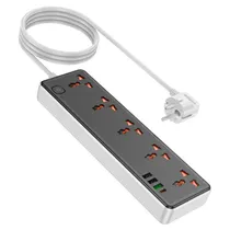Adaptdor c/ Alargue AC14A Negro Hoco