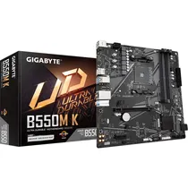 Placa-Mãe Gigabyte B550M K AM4 DDR4 Micro ATX