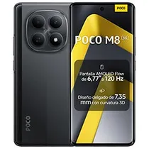 Celular Xiaomi Poco M8 5G 8GB de Ram / 512GB / Pantalla 6.77" / Dual Sim 5G - Negro (Global)