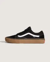 Calzado Vans Skate Old Skool Negro Suela Marron