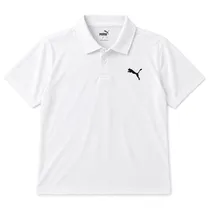 Polo Puma Poly Masculina Branca s