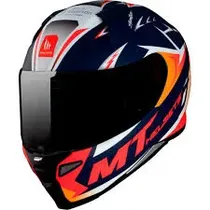 MT Helmets Casco Revenge 2 Acosta A37* (T) XL Mate Azul