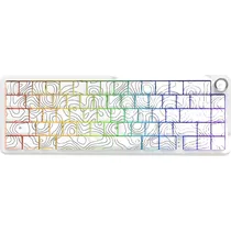 Teclado Gamer Attack Shark X65PRO 60% Mecânico Magnético (Hall Effect) RGB Sem Fio - White (Inglês)