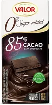 Valor Choc. Negro s/ Azu 85 Cacao 100GR