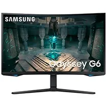 Monitor Gamer Samsung Odyssey G6 LS32BG652EN 32" QHD Curvo Va 240HZ / 1MS - Negro