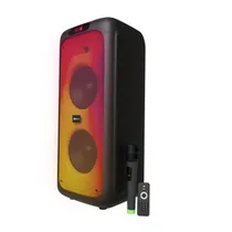 Speaker Klip KLS-662 Bluetooth/3000W Binch Flame LED Portátil - Black