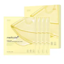 Máscara Facial Medicube Kojic Acid Turmeric Brightening Gel - 4 Unidades