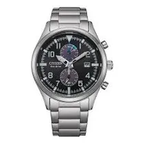 Citizen Reloj Masc Eco-Drive CA7028-81E Plateado/Negro
