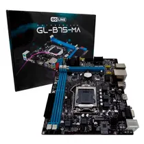 MB 1155 Goline B75M-G DDR3 HDMI/VGA/M.2/USB3.0