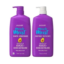 Kit Capilar Aussie Miracle Moist Shampoo + Condicionador 778ML