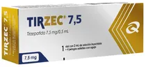 Tirzec 7,5 Tirzepatida 7,5MG/0,5ML (4 Seringas Pré-Cheias)