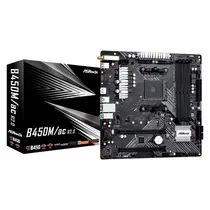Placa Mãe Asrock B450M/Ac R2.0 DDR4 Socket AM4 Chipset AMD B450 Micro ATX