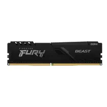 Memória Ram Kingston Fury Beast 16GB DDR4 3600MHZ - Preto KF436C18BB/16