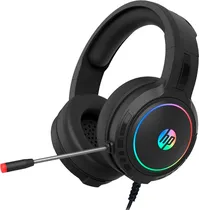 Fone de Ouvido HP Gaming DHE-8006 com Microfone - Preto (Caixa Feia)